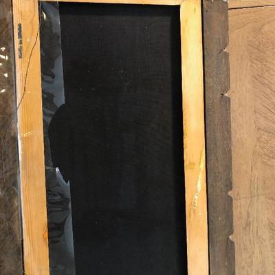 #196 Vintage Desert Velvet Painting