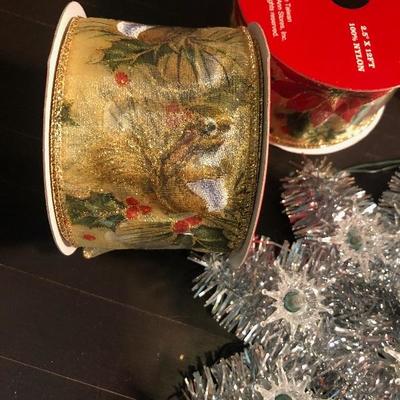 #208 Christmas Star and Christmas Ribbon