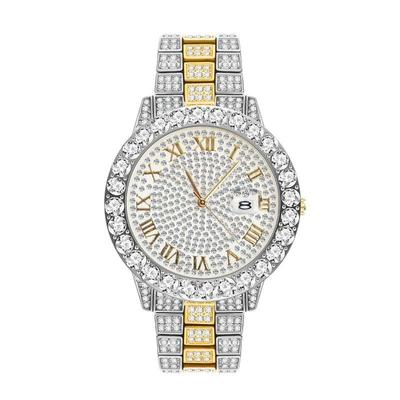 18k gold and  diamond watch