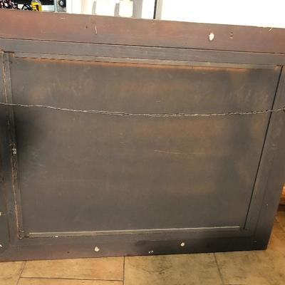 #216 Large Framed Tapestry 