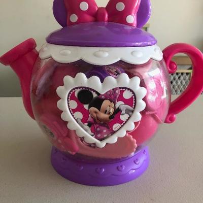 #273 New Minnie mouse tea set