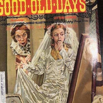 #284 Lot of good old days magazines