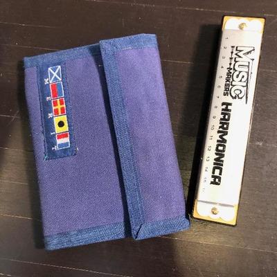 #300 Harmonica and wallet