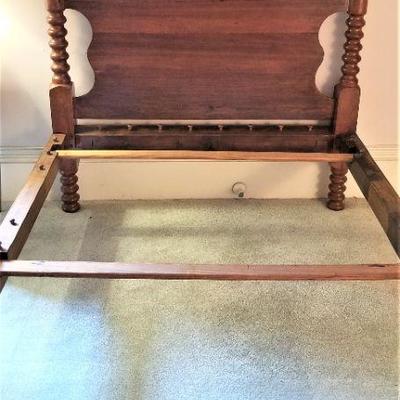 Lot #71  Antique 19th Century ROPE bed - Single
