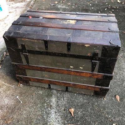 Antique Steamer Trunk