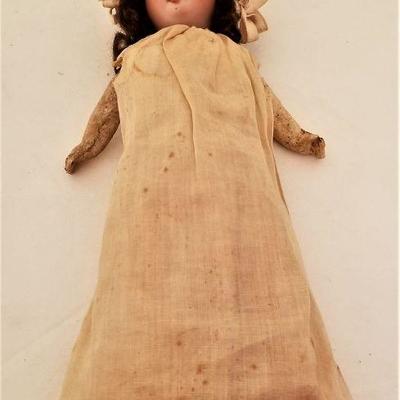 Lot #74 Antique German China Head Doll
