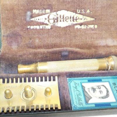 "Vintage Gillette Balanced razor" 1900's.