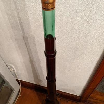 Vintage Chianti Wine Bottle shaped like a rifle musket cevin