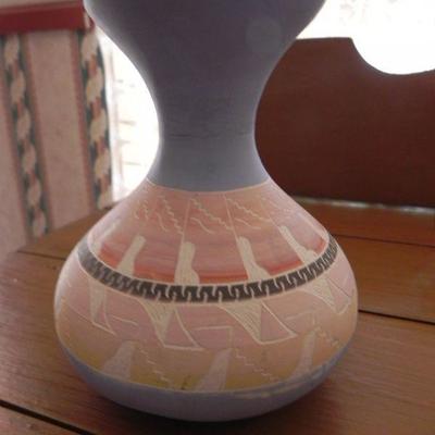 LOT 4 Kachina Doll & Navajo Pottery
