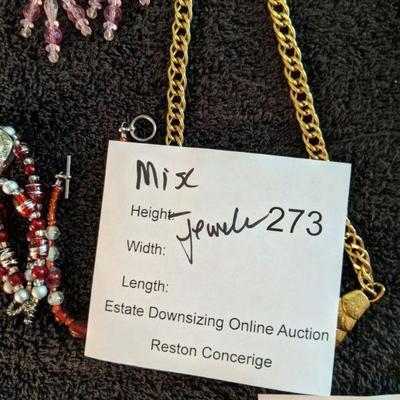 Lot 273 - Misc Costume Jewelry 