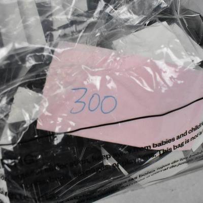 500 sets of Black Rubber Adhesive Grippy 