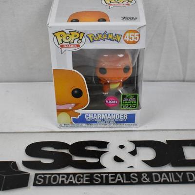 Funko POP! Pokemon #455 Charmander (Flocked) Damaged Box - New