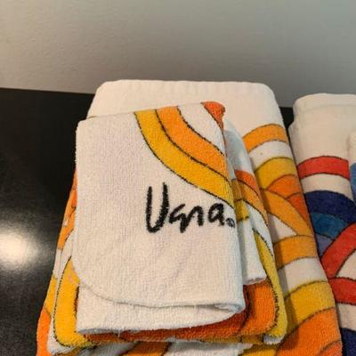IB 85  VINTAGE VERA 70s TOWELS & WASHCLOTHS