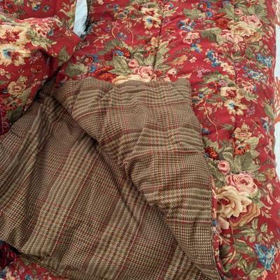 IB 96 VINTAGE RALPH LAUREN CHAPS HOME KING SIZE BED SET 