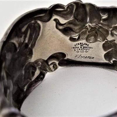 Lot #96 Frank Whiting Sterling Silver Cuff Bracelet - Vintage