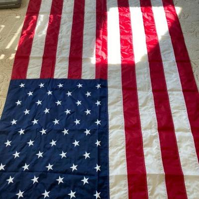Lot #501 Large 6'x 8' Nylon American Flag