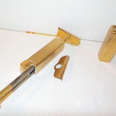 Schicks Slim gold single razon .