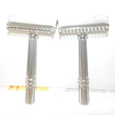 2- vintage Gem Micromatic razors.