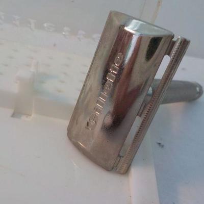 Gillette Adjustable double edge razor.