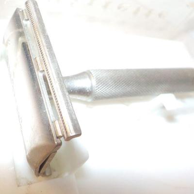 Gillette Adjustable double edge razor.