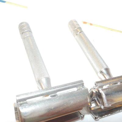 2- Gillette Chrome adjustale razors.