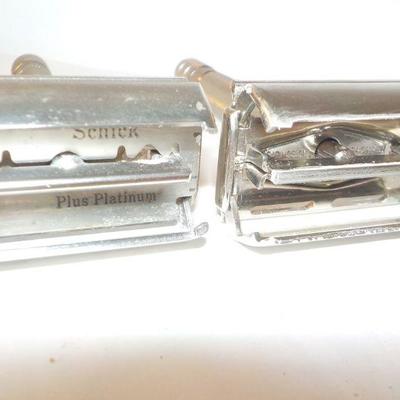 2- Gillette Chrome adjustale razors.