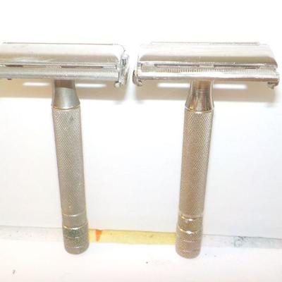 2- Gillette Chrome adjustale razors.