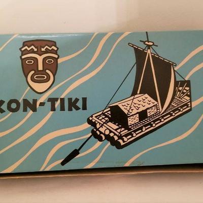 Lot #110  New in Box Vintage Kon-Tiki model