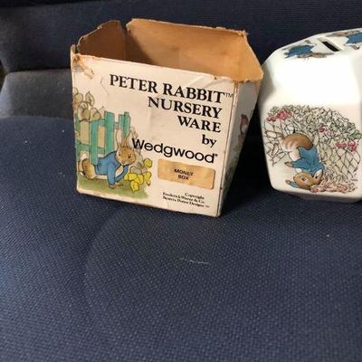 Wedgwood Peter Rabbit Nursery Ware Bank