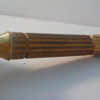 2- Gillette gold plate saftey razors