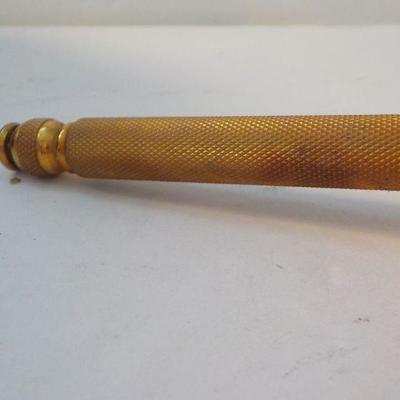 2- Gillette gold plate saftey razors