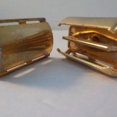 2- Gillette gold plate saftey razors