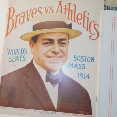 " The Great World Series Program Collection". RDO. 1913,14,15,16.