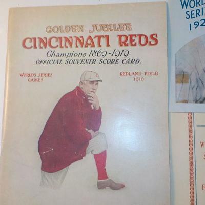 " The Great World Series Program Collection". RDO, 1917,18,19,20.