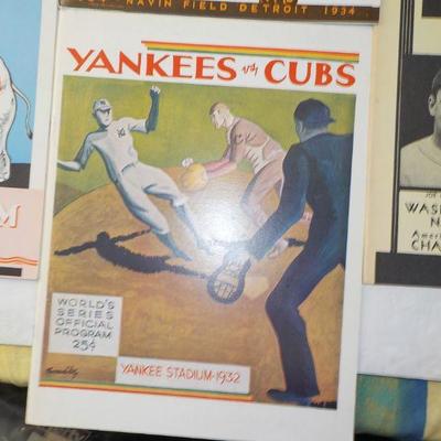 " The Great World Series Program Collection". RDO, 1931,33,34,35