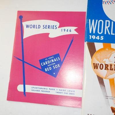 " The Great World Series Program Collection". RDO, 1942,43,45.46