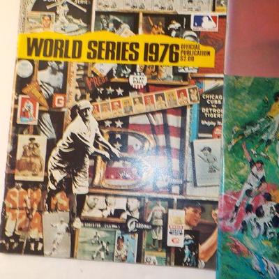 " The Great World Series Program Collection". RDO, 1974, 75, 76, 77.