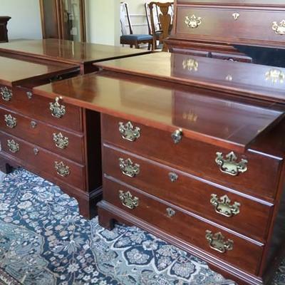 2, nightstands by Pennsylvania House with pull out ledge.  