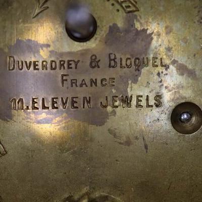 Duverdrey & Bloquel M 11. Eleven Jewels Carriage Clock from FRANCE