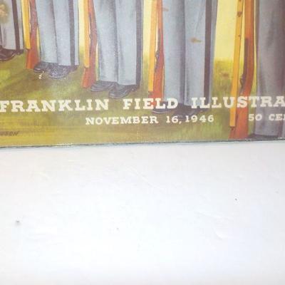 " Actual Program of Army vs Penn. State 1946"
