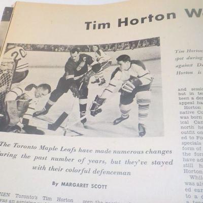 " Official National Hockey Annual 1963"