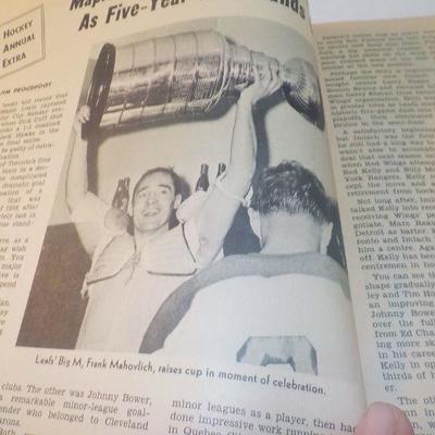 " Official National Hockey Annual 1963"