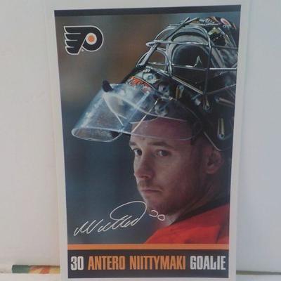 " Signed Autograph Antero Niittymaki Goalie #30"