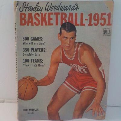 " Standley Woodwards Basketball 1951" college greats..