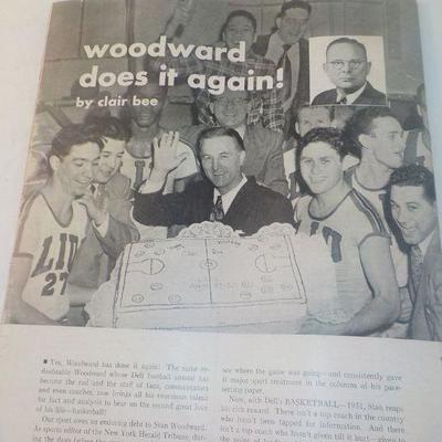 " Standley Woodwards Basketball 1951" college greats..