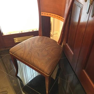 Antique Designer Wooden Desk Chair