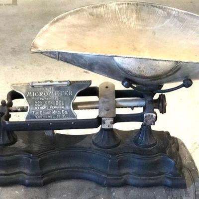 Antique Micrometer 1892 Dodge Manufacturing Candy Scale