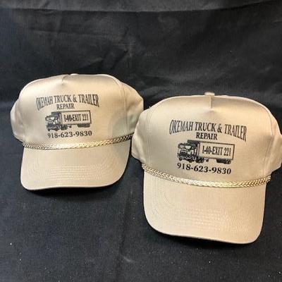 Pair of Okemah Truck & Trailer Snap Back Trucker Hats