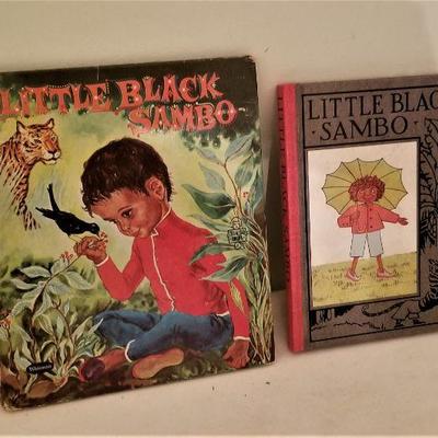 Lot #129  Two Editions Little Black Sambo