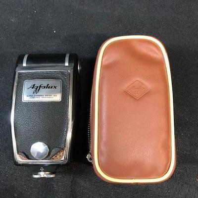 Vintage Agfalux Pocket Flashgun with Case